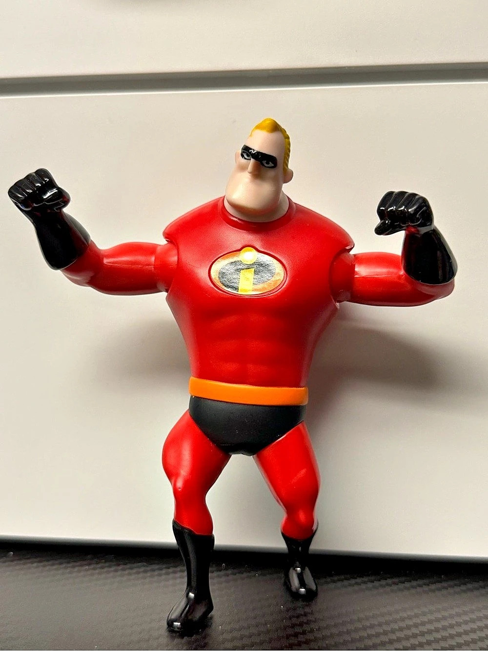 Disney Pixar Mr. Incredible Action Figure Red & Black